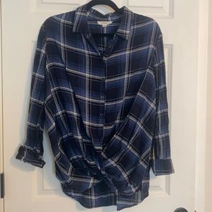 Plaid button up